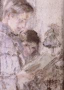 Edouard Vuillard Mishra and his sister Sweden oil painting artist
